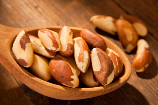  Peeled brazil nut kernels