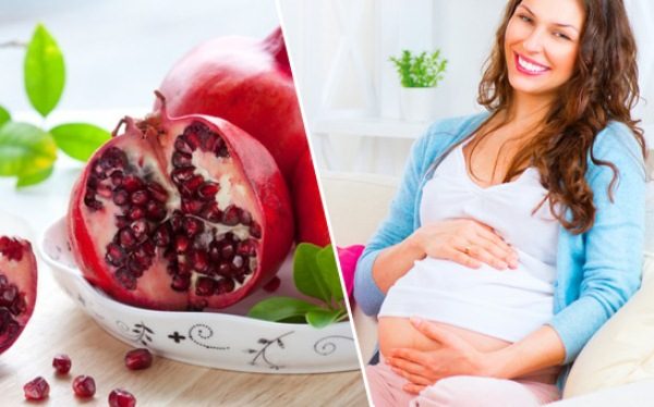  Rodia în timpul sarcinii este o sursă de cantități mari de vitamine.