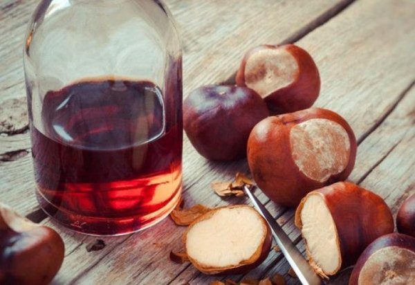  Horse chestnut tincture is useful for varicose veins.